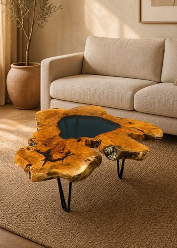 Yew tree live edge side - tree,