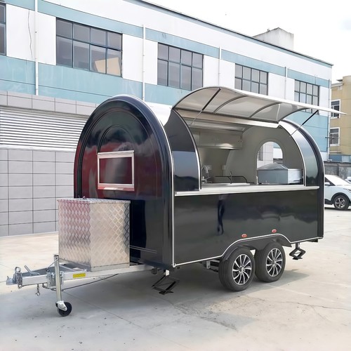 Food trailer catering - food,