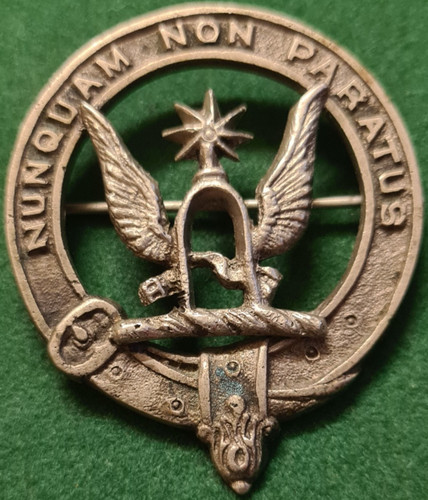 Johnstone clan badge winged - johnstone,