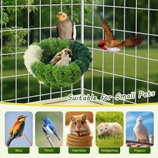 Bird Bed for Cage Warm Bird Nest Parrot Nest Parakeet Nest Winter Cockatiel Bed
