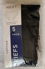 BNWT Boys 5pk Black Briefs