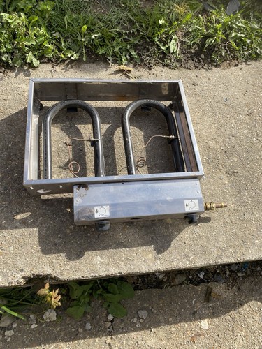 Counter top gas griddle lpg - top,