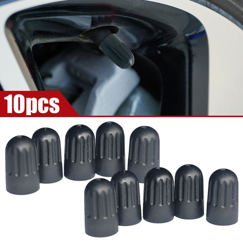 Black plastic caps car tyre - plastic,