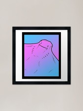 Vaporwave Stingray Aesthetic