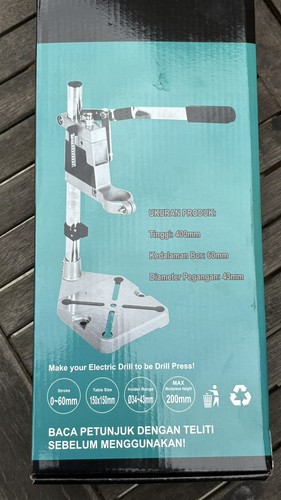 Electric drill stand - drill, press