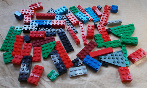 100g lego bricks standard - 100g, &