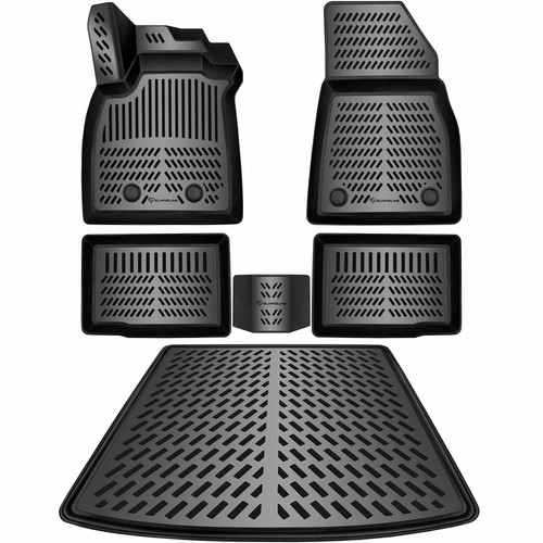Elmasline rubber floor mats - 3d,