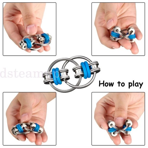 1pc flippy bike chain fidget - 1pc,