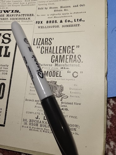 1899 lizars camera shop - camera,
