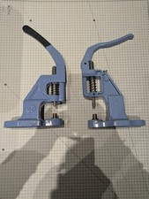 2x Mikron Universal Hand Press Machine: Rivets, Press Fasteners, Button Making
