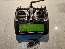 HITEC AURORA 9 channel transmitter  with OPTIMA 7 2.4 GHZ AFHSS Receiver