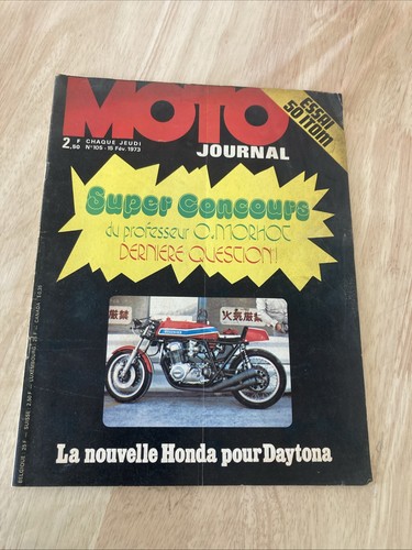 Moto journal 105 - no,