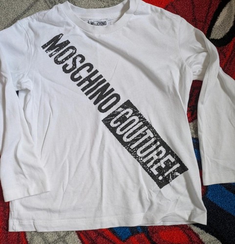 White black moschino long - white,
