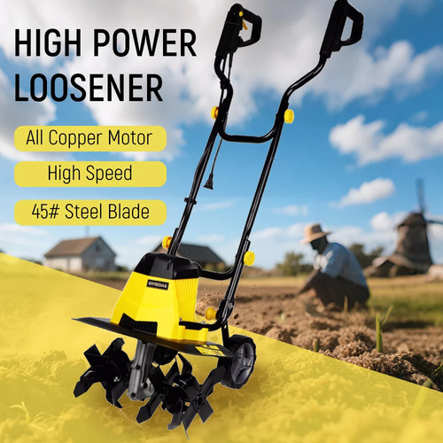 Tilling machine soil loosener - machine,