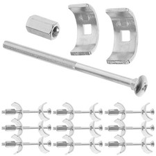  10 Pcs Worktop Joining Strip Countertop Connector Joint Fasteners