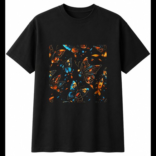 Koi butterfly shattered sea - butterfly,
