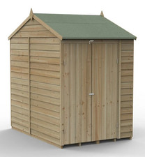 7x5 REVERSE APEX SHED DOUBLE