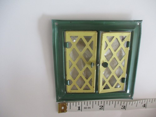 Dolls house vintage tin - house,