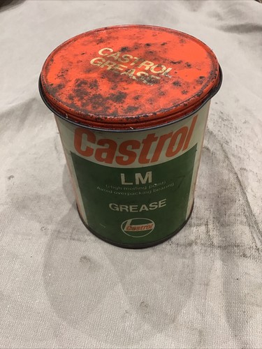 Vintage castrol grease - vintage, tin