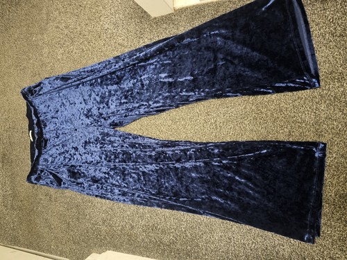 Woman blue crushed velvet - tu,