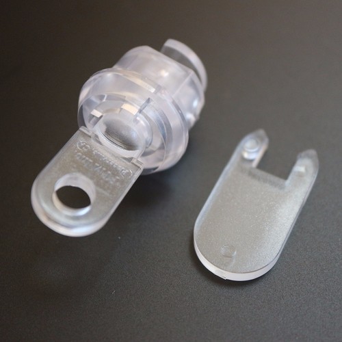 Acrylic plastic camlock - acrylic,