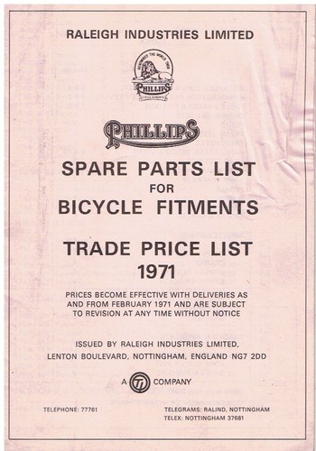 Phillips bicycles spare - :,