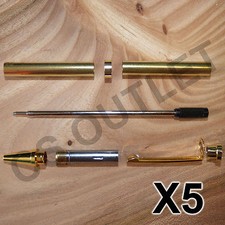 Gold Slimline Pen Kits X 5 off