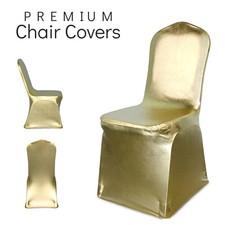 Glittering Shiny Gold Chair