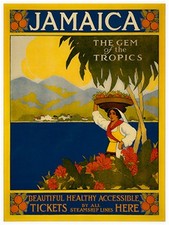 Art Jamaica Travel Poster