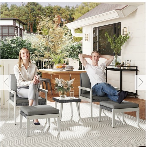 Outsunny outdoor patio - patio, ottoman