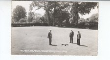 a. Postcard. Bishopsteignton. The Bowling Green. Real Photo. Chapman. Teignmouth
