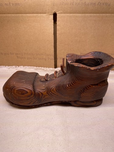 Vimax solid wood carved shoe