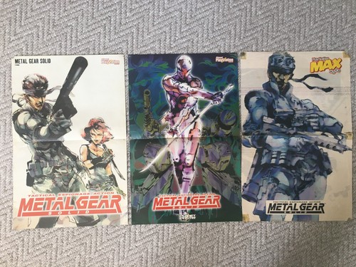 Rare 1999 metal gear - gear, solid