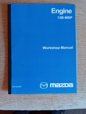 Mazda Rx8 13B Engine Worshop Manual Repair Service Handbook