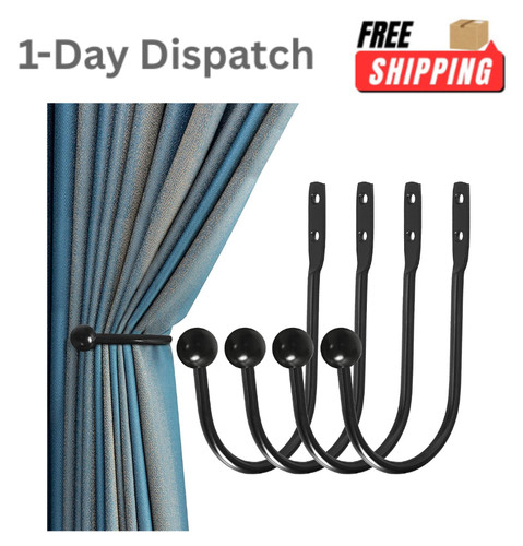 Hemour pcs black - black, curtain