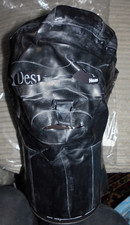 UNBRANDED    BLACK  LACED & STRAPED MASK  SIZE SMALL???