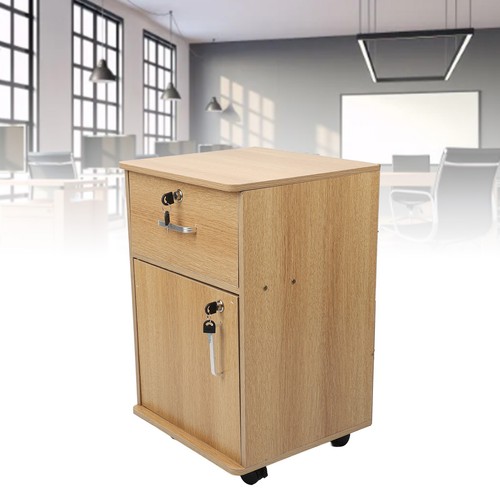 Mobile file cabinet - cabinet, desk