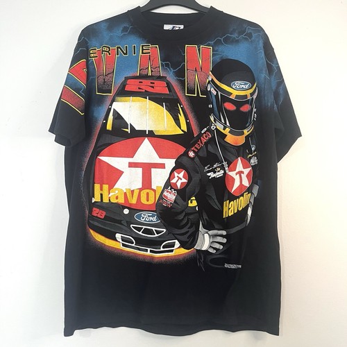 Vintage 90s ernie irvan aop - 90s,