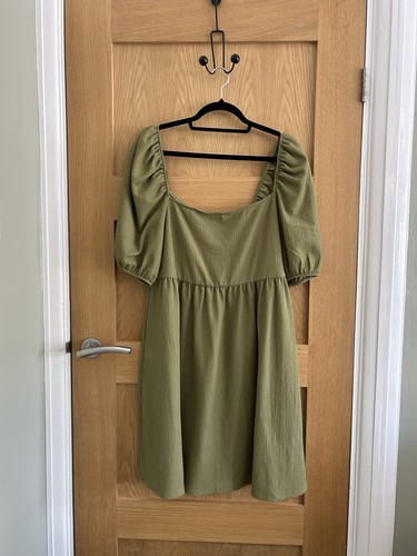 Primark khaki skater dress - primark,