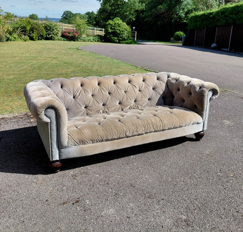 Vintage grey velvet - grey,