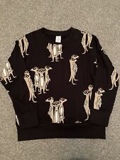 Lindex Meerkat Black Cotton