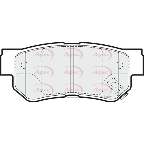 Brake pads set for - brake,