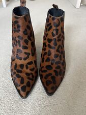 Whistles Leopard Print Boots