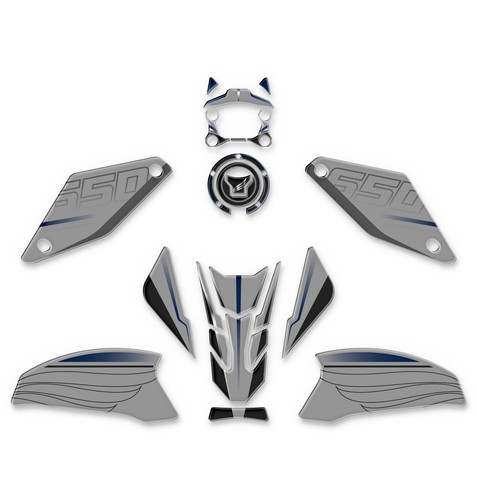 Sticker set resin for honda - set,