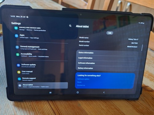 Samsung galaxy tab t500 - tab, a7