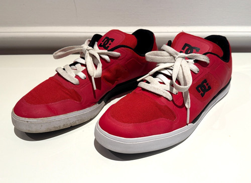 Shoes sneakers pure red - dc,