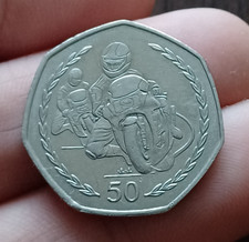 1997 Isle Of Man 50 Pence Coin