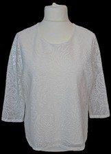 Eastex White Blouse Size 18