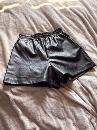 Stradivarius black faux - stradivarius,