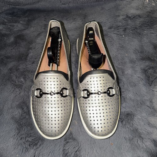 Pavers ladies silver leather - ladies,